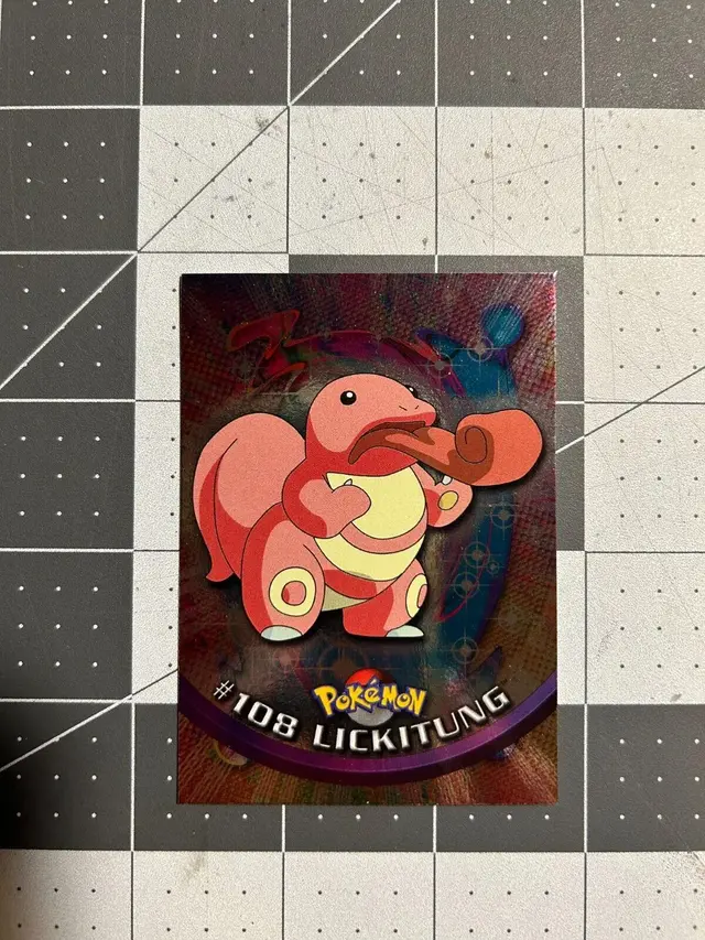 Lickitung [Foil] #108 - Pokemon 2000 Topps TV