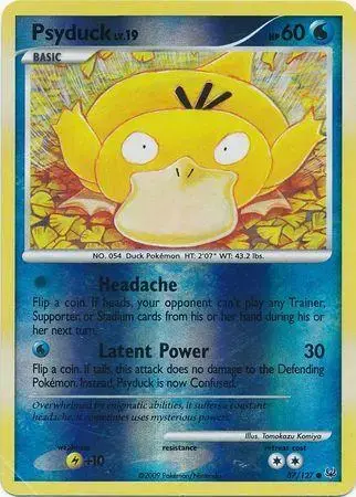 Psyduck [Reverse Holo] - Pokemon Platinum #87