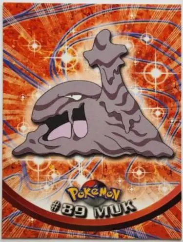 Muk #89 - Pokemon 2000 Topps TV
