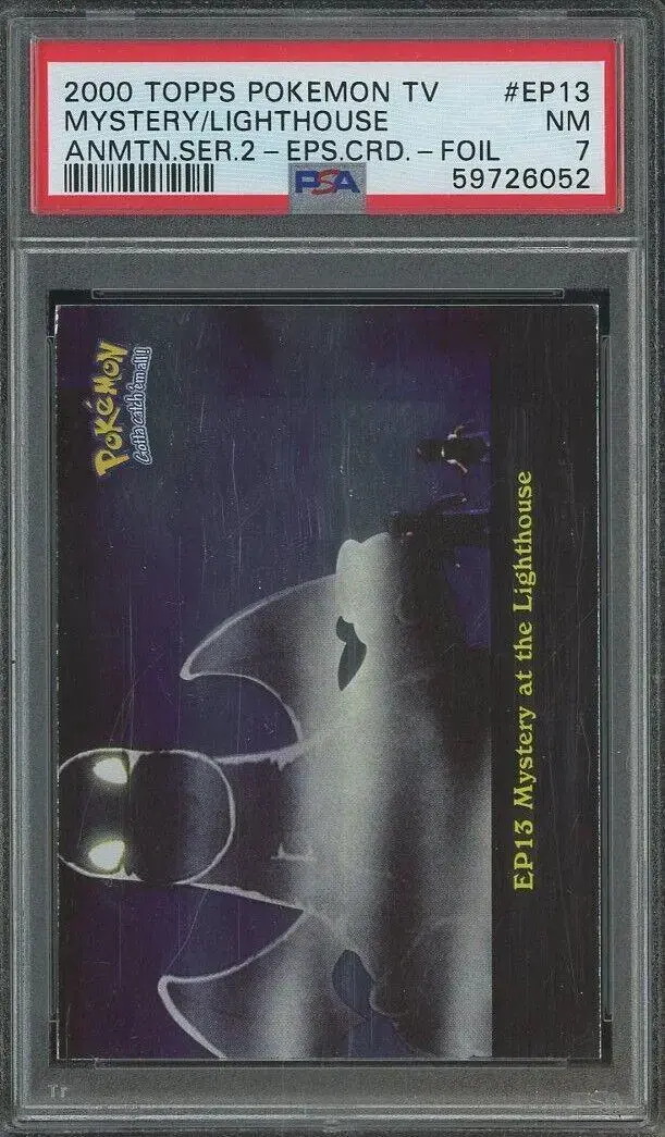Mystery at the Lighthouse [Foil] #EP13 - Pokemon 2000 Topps TV