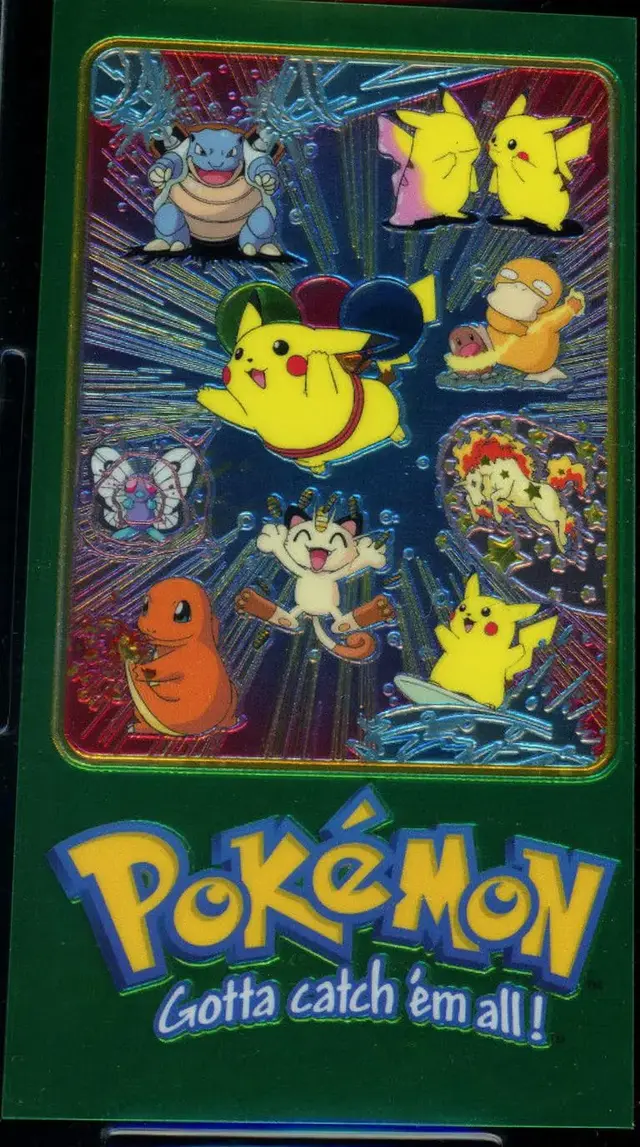Pikachu [Tin Topper] #1 - Pokemon 2000 Topps TV