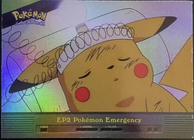 Pokemon Emergency [Rainbow Foil] #EP2 - Pokemon 2000 Topps TV