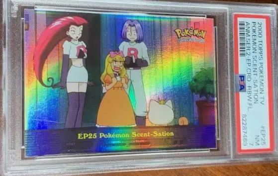 Pokemon Scent-Sation [Rainbow Foil] #EP25 - Pokemon 2000 Topps TV
