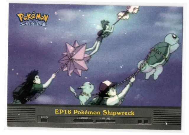 Pokemon Shipwreck #EP16 - Pokemon 2000 Topps TV