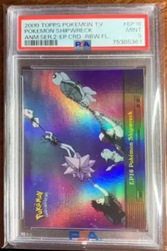 Pokemon Shipwreck [Rainbow Foil] #EP16 - Pokemon 2000 Topps TV