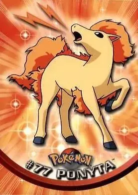 Ponyta #77 - Pokemon 2000 Topps TV