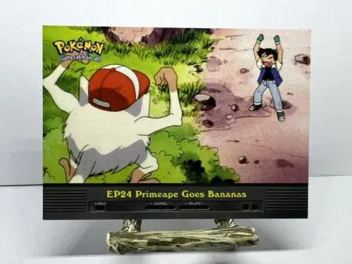 Primeape Goes Bananas #EP24 - Pokemon 2000 Topps TV