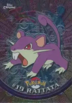 Rattata #19 - Pokemon 2000 Topps TV