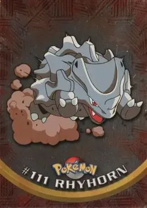 Rhyhorn [Foil] #111 - Pokemon 2000 Topps TV
