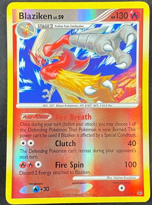 Blaziken [Reverse Holo] - Pokemon Platinum #3