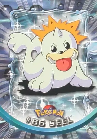 Seel #86 - Pokemon 2000 Topps TV