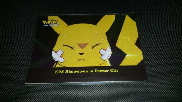 Showdown in Pewter City [Foil] #EP5 - Pokemon 2000 Topps TV