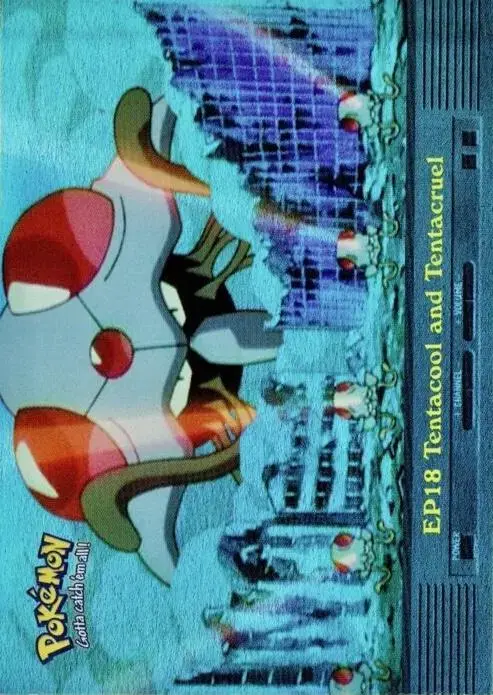 Tentacool and Tentacruel #EP18 - Pokemon 2000 Topps TV