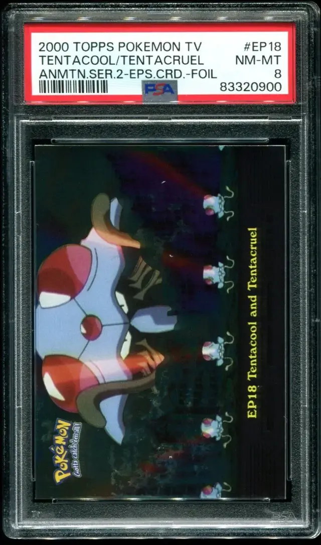 Tentacool and Tentacruel [Foil] #EP18 - Pokemon 2000 Topps TV