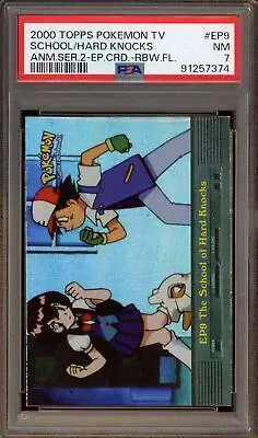 The School of Hard Knocks [Rainbow Foil] #EP9 - Pokemon 2000 Topps TV