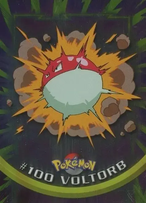 Voltorb [Foil] #100 - Pokemon 2000 Topps TV