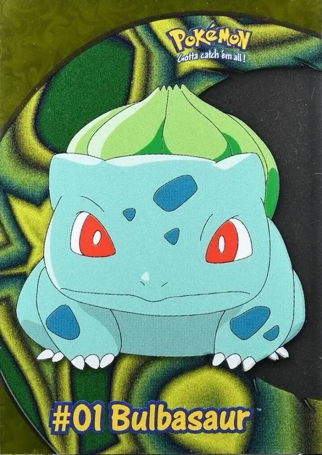 Bulbasaur #PC2 - Pokemon 2000 Topps TV Clear