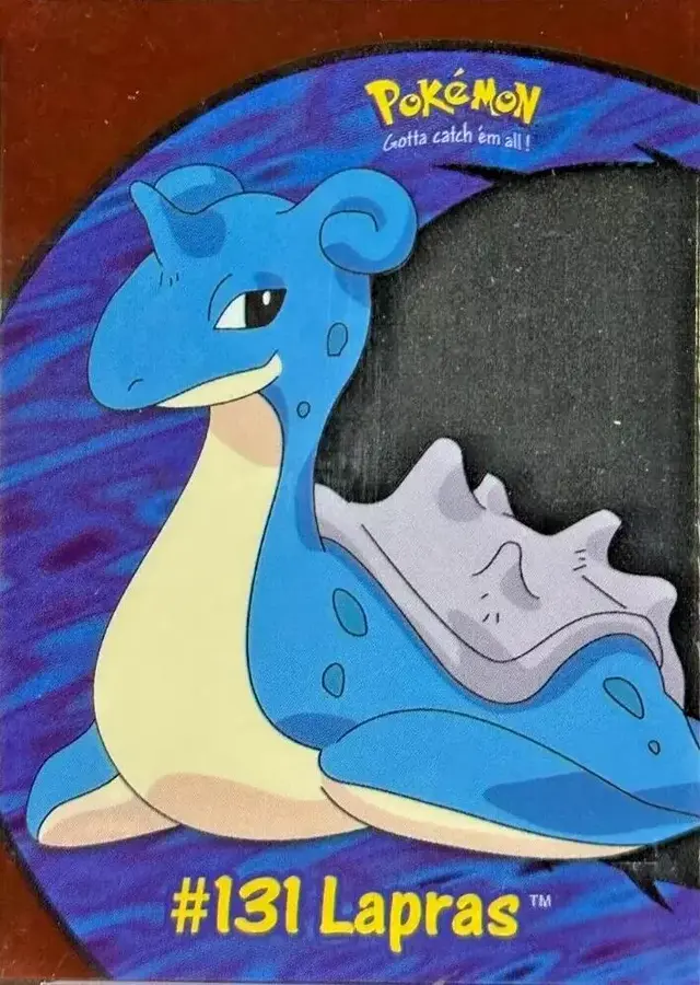 Lapras #PC10 - Pokemon 2000 Topps TV Clear