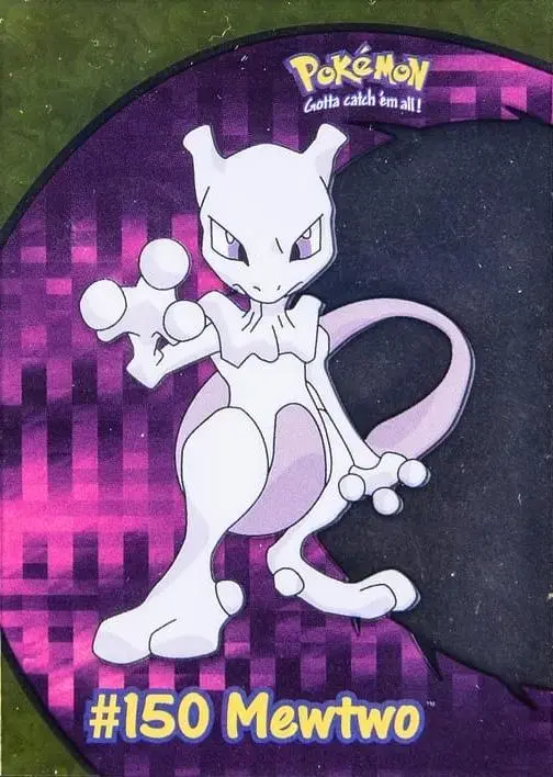 Mewtwo #PC5 - Pokemon 2000 Topps TV Clear