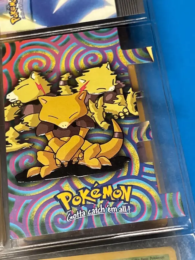 Abra #EV7 - Pokemon 2000 Topps TV Die Cut