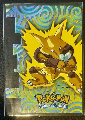Alakazam #EV9 - Pokemon 2000 Topps TV Die Cut