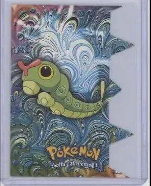 Caterpie #EV1 - Pokemon 2000 Topps TV Die Cut