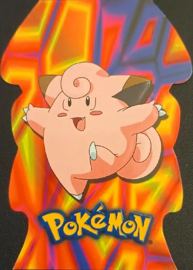 Clefairy #35 - Pokemon 2000 Topps TV Die Cut