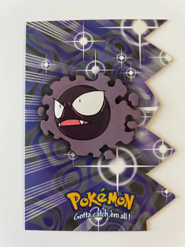 Gastly #EVO4 - Pokemon 2000 Topps TV Die Cut