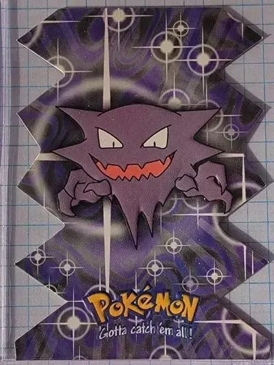 Haunter #EVO5 - Pokemon 2000 Topps TV Die Cut