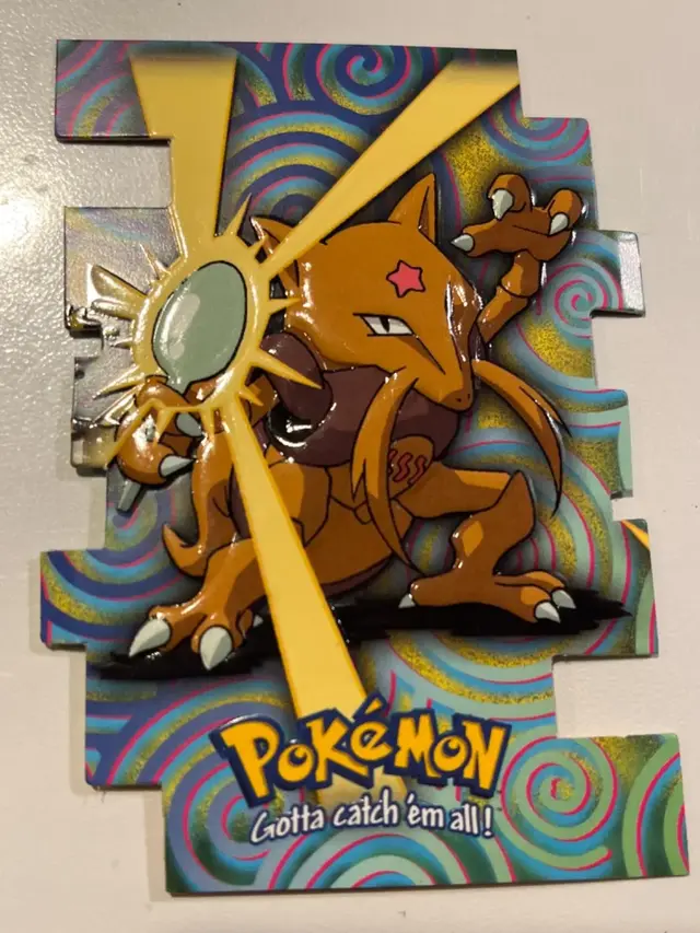 Kadabra #EV8 - Pokemon 2000 Topps TV Die Cut