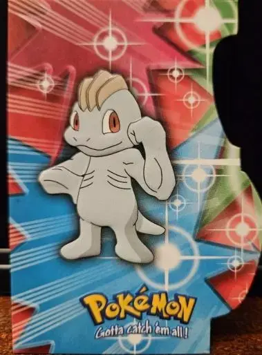 Machop #EVO10 - Pokemon 2000 Topps TV Die Cut