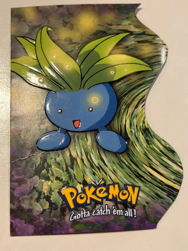 Oddish #EV4 - Pokemon 2000 Topps TV Die Cut