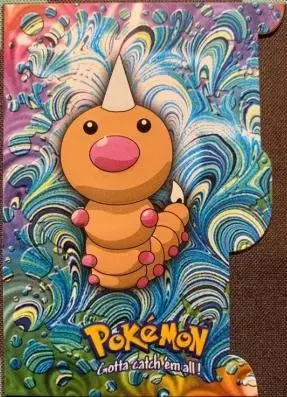 Weedle #EVO1 - Pokemon 2000 Topps TV Die Cut
