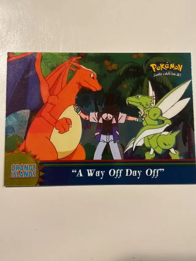 A Way Off Day Off #OR15 - Pokemon 2000 Topps TV Episode