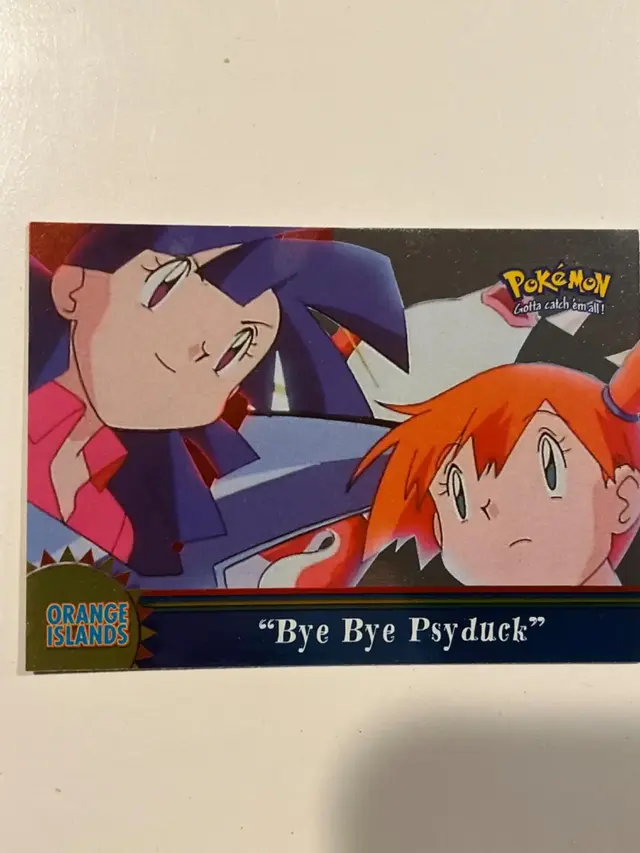 Bye Bye Psyduck #OR8 - Pokemon 2000 Topps TV Episode