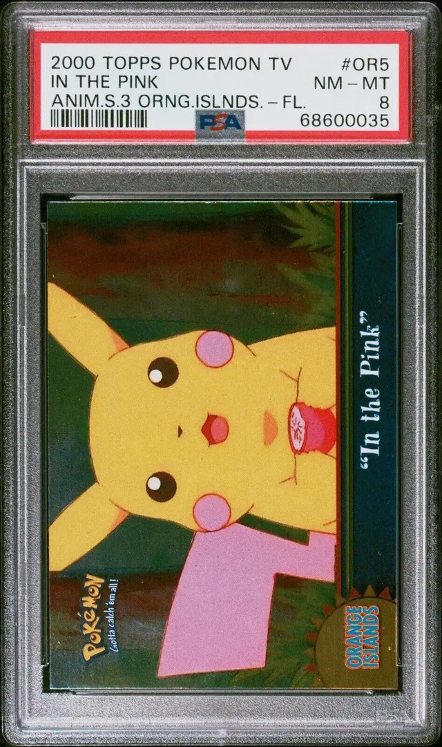 In the Pink [Foil] #OR5 - Pokemon 2000 Topps TV Episode