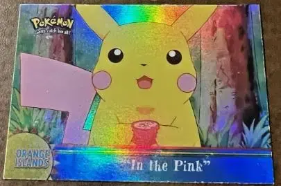 In the Pink [Rainbow Foil] #OR5 - Pokemon 2000 Topps TV Episode