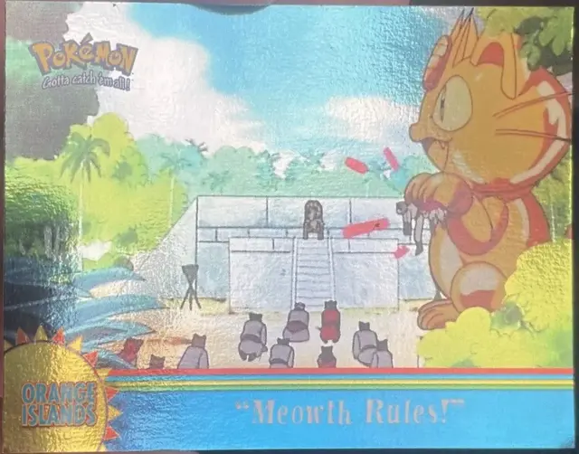 Meowth Rules! [Foil] #OR13 - Pokemon 2000 Topps TV Episode