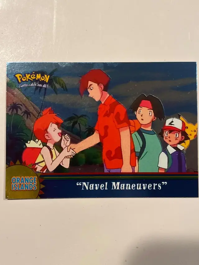 Navel Maneuvers #OR10 - Pokemon 2000 Topps TV Episode