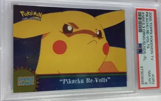 Pikachu Re-Volts [Foil] #OR3 - Pokemon 2000 Topps TV Episode