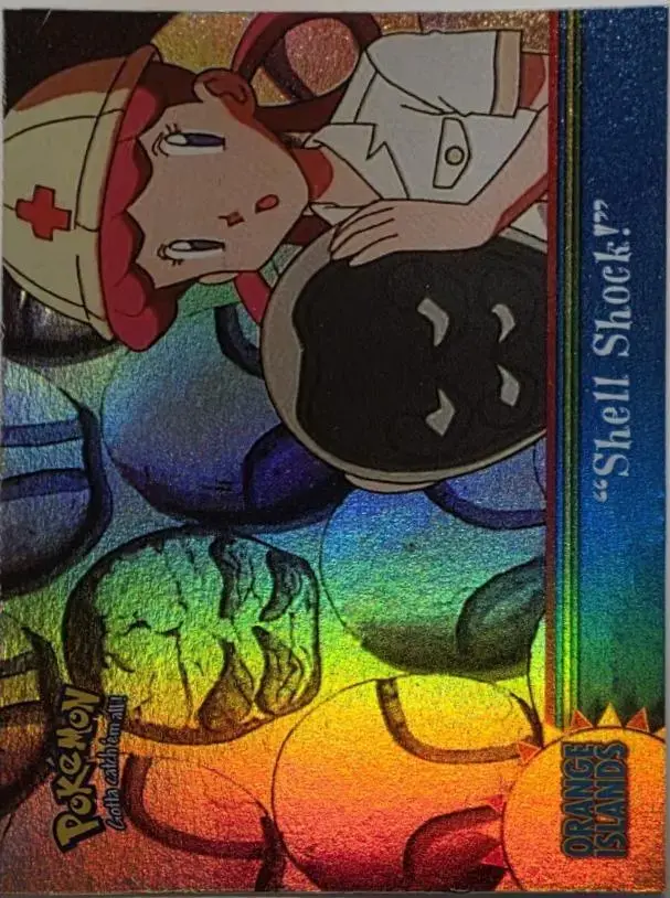 Shell Shock! [Rainbow Foil] #OR6 - Pokemon 2000 Topps TV Episode