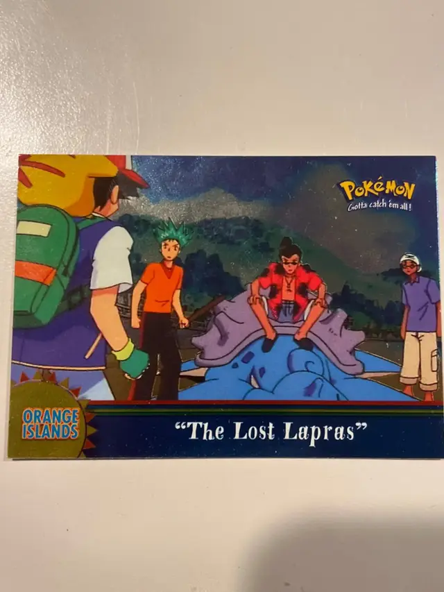 The Lost Lapras #OR1 - Pokemon 2000 Topps TV Episode