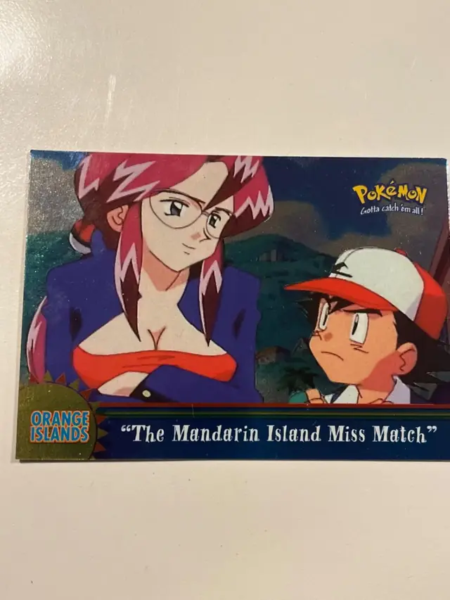 The Mandarin Island Miss Match #OR16 - Pokemon 2000 Topps TV Episode