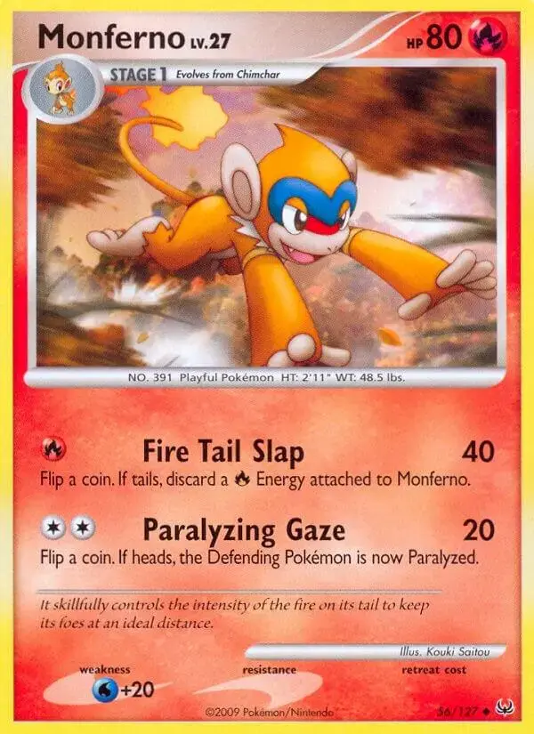 Monferno - Pokemon Platinum #56