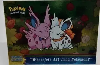 Wherefore Art Thou, Pokemon? [Foil] #OR17 - Pokemon 2000 Topps TV Episode
