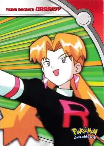 Cassidy #HV5 - Pokemon 2000 Topps TV Heroes & Villians