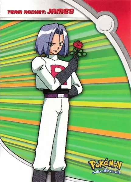 James #HV4 - Pokemon 2000 Topps TV Heroes & Villians