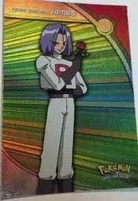 James [Rainbow Foil] #HV4 - Pokemon 2000 Topps TV Heroes & Villians