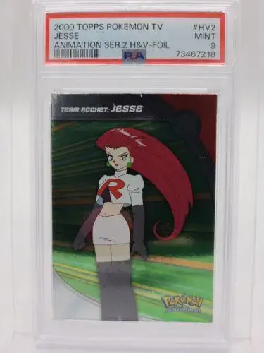 Jesse [Foil] #HV2 - Pokemon 2000 Topps TV Heroes & Villians