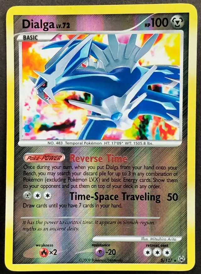 Dialga [Reverse Holo] - Pokemon Platinum #5